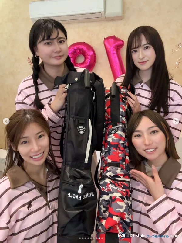 ワールドゴルフのセルフスタンドバッグ